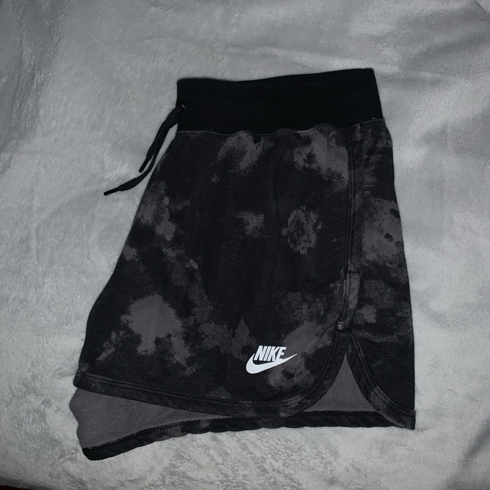 Black and Gray Nike Shorts